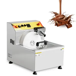 Otomatik çikolata makinesi paslanmaz çelik elektrikli kakao çikolata eritme makinesi
