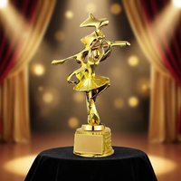Trofeo de Metal 3D Personalizado, Copa para Concurso de Canto, Chapado en Oro, Resistente al Agua, Grabado, Premio para Competencia Musical, Coro, Karaoke