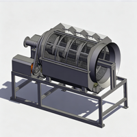 Máquina de Filtración de Tambor Rotatorio de Flujo Interno para Acuicultura, Equipo de Filtración de Microfiltro para Tratamiento de Agua en Piscifactorías
