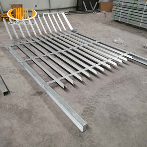 Chất Lượng Tốt Nhất <span class=keywords><strong>D</strong></span>/W Phần Palisade Chu Vi Hàng Rào Cho Vương Quốc Anh - Product Image 6