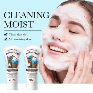 <span class=keywords><strong>Nettoyant</strong></span> <span class=keywords><strong>visage</strong></span> à l'acide aminé de <span class=keywords><strong>lait</strong></span> <span class=keywords><strong>d</strong></span>'ânesse végétalien ZOZU en marque propre, <span class=keywords><strong>nettoyant</strong></span> <span class=keywords><strong>visage</strong></span> doux pour peaux sèches, nettoyage en profondeur - Product Image 2