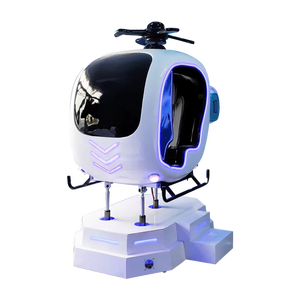 <span class=keywords><strong>Jeu</strong></span> d'avion de réalité virtuelle de simulateur d'avion d'<span class=keywords><strong>hélicoptère</strong></span> en bois 9D VR pour la maison de théâtre de jardin de parc d'aventure de centre de VR d'intérieur - Product Image 4