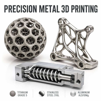 Impression 3D SLM de qualité industrielle, fabrication à faible volume, prototypage rapide, service OEM, prise en charge 3MF/STL/STEP/STP, précision