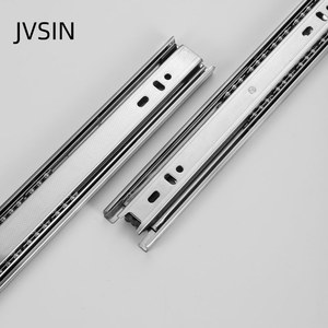 Mềm đóng ngăn kéo trượt đường sắt nhà bếp lạnh cán thép đồ nội thất con lăn trượt bằng gỗ bóng mang trượt Kính thiên văn kênh - Product Image 2