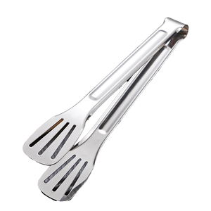 Stainless Steel BBQ Grilling <strong>Tongs</strong> for Salad <strong>Cake</strong> Dessert Serving Kitchenware Safe Food Clips - Product Image 1