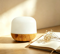 Diffuseur d'aromathérapie à ultrasons effet bois, brume froide, purificateur d'air, diffuseur de parfum, diffuseur d'huiles essentielles pour la maison