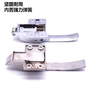Cerradura de puerta de horno, manija de congelador, pestillo ajustable, herrajes para almacenamiento en frío - Product Image 2