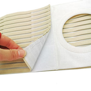 Pengikat pendukung perut tombol perut, pengikat pendukung perut dengan bantalan kompresi sabuk <span class=keywords><strong>Hernia</strong></span> umbilikal ergonomis untuk pria dan wanita - Product Image 6