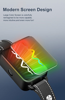 Professionelles 2-Wege-Hundetrainingshalsband, 2000FT Stabile Verbindung, Dual True-Color Display, Einstellbarer Ton/Vibration/Stromimpuls, Lange Akkulaufzeit