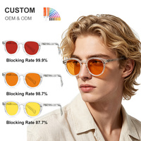 Gafas de Moda al por Mayor, Montura Completa Tricolor TR90, Gafas Ópticas sin Montura, Gafas de Lectura Clásicas para Hombre y Mujer