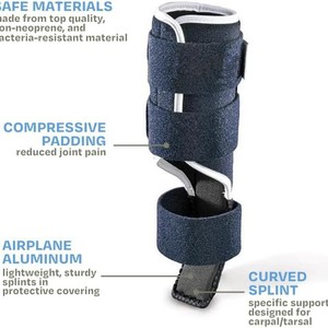 Nefes Alabilen Yumuşak Neopren Eklem Desteği Rehabilitasyon Ayarlanabilir Yaralanma İyileştirme Küçük Büyük Evcil Köpek Bacak Desteği - Product Image 4