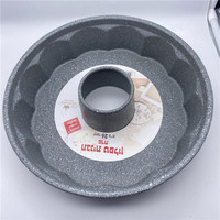 Moule à gâteau en acier au carbone, ustensile de cuisson et de pâtisserie OEM, en forme de fleur, poêle de pâtisserie pour gâteaux, antiadhésif, Via le fournisseur Kangkai