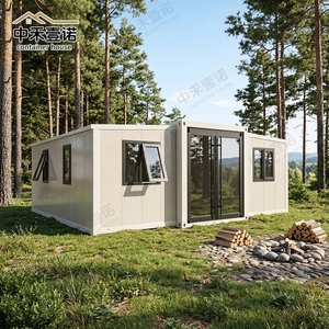 Casa Modular Prefabricada Ecológica, Resistente al Viento, Aislada e Impermeable, con Estructura de Acero Galvanizado - Product Image 1