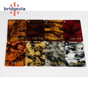 Feuille acrylique moulée à motif brillant PMMA écologique, service de découpe pour plaque de protection de guitare et panneaux muraux de décoration intérieure, taille personnalisée - Product Image 3