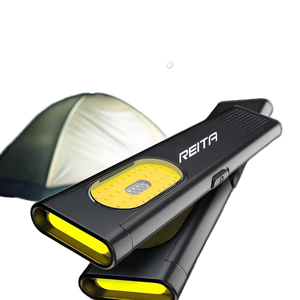 रीटा रिचार्जेबल काम लाइट 500 लुमेन कोब ग्रीन लाइट मिनी यूएसबी फ्लैशलाइट मैग्नेट वाटरप्रूफ एडीसी पॉकेट टॉर्च - Product Image 3