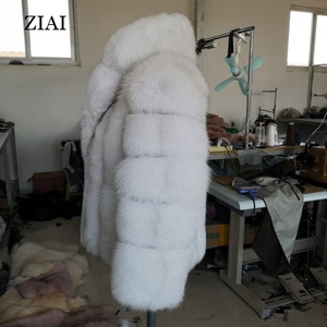 <span class=keywords><strong>Cappotto</strong></span> da <span class=keywords><strong>Donna</strong></span> <span class=keywords><strong>Oversize</strong></span> in Vera Pelliccia di Volpe Stile Western, Caldo e Invernale, Moda di Lusso all'Ingrosso dalla Fabbrica - Product Image 2