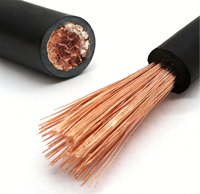 Hochwertige 16MM 25MM 50 MM2 95 MM2 120MM 240MM Kupfer Flexibles Kabel Draht für Schweiß maschinen Fabrik Direkt vertrieb Gummi kabel