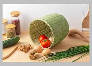 Cesta de Bambú para el Mercado <span class=keywords><strong>Tsukiji</strong></span>, Artesanía de Bambú, Fábrica Profesional Original - Product Image 2