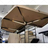 Nouveau design 4x4 hors route accessoires de voiture Camping en plein air 2.5M tente latérale pliable debout libre 360 ° auvent