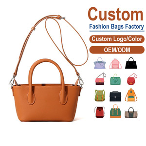 Premium Custom Genuine Leather <b>Women's</b> Crossbody <b>Bag</b> Classic <b>Small</b> Solid Color <b>Shoulder</b> Handbag with Secure Zipper Closure - Product Image 1