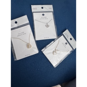 925 Sterling <b>Silver</b> 18K Gold Plated Rhodium Plated Link Chain Women's Wedding Trendy Pearl Heart Crystal Pendant <b>Choker</b> Necklace - Product Image 2