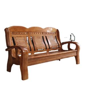 Ensemble de canapés en bois massif modernes, vente chaude 2022, meubles de salon - Product Image 1