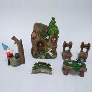 Artesanías de resina de jardín de hadas para mejorar tu espacio al aire libre con toque de fantasía mágica - Product Image 2