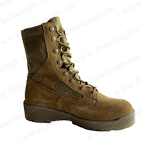 ZH,Chili Bottes de combat populaires en acier couleur coyote avec embout en acier Belleville Bottes tactiques de marche HSM056