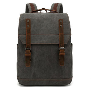 Nouveau sac d'école personnalisé grande capacité Sac à dos en toile grande capacité pour les affaires, les loisirs en plein air, le voyage Sac pour ordinateur pour hommes Sac à dos - Product Image 5