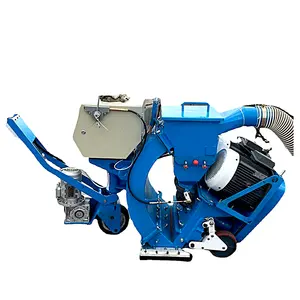 Track type automatic cleaning and rust removal machine for road surface flower board shot blasting cleaning machine