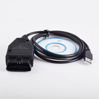 Cable de Diagnóstico para Automóviles FT232RL Vag 409 VAG KKL USB Vag 409.1 Negro para Audi