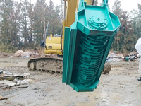 Trituratore Forestale MONDE di Alta Qualità per Costruzioni, Cippatrice con Motore per Escavatori e Skid Steer da 2-23 Tonnellate, Garanzia 1 Anno