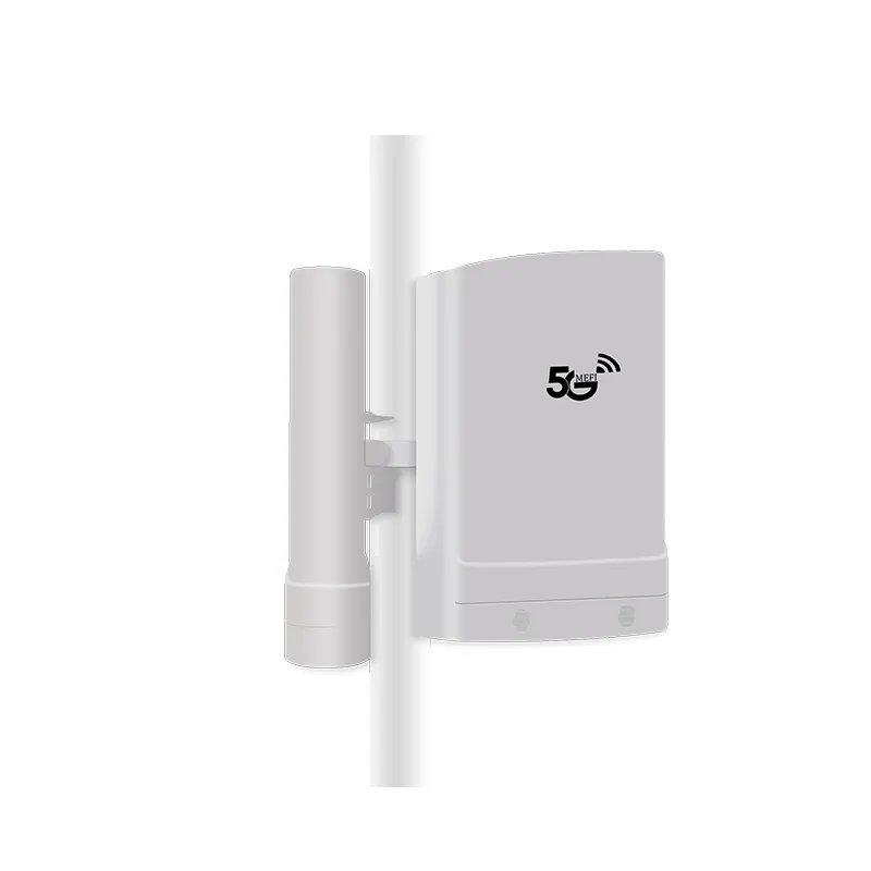 Nhà máy 5G ngoài trời CPE với thẻ Sim Router không dây PoE 48V/0.5A IP65 3lan + 1WAN băng tần kép Wifi 2.4/5GHz được xây dựng trong 5G/LTE Antenna