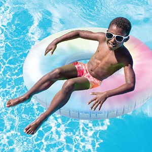 Hot Bán Bơi Thiết Bị Hai Lớp An Toàn Hồ Bơi Bơm Hơi Float Cho Gia Đình Hồ Bơi Thời Gian Bãi Biển Đảng Mùa Hè Ngoài Trời - Product Image 2