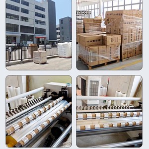 Película Estirable de Polietileno Ronghui, Rollo Pequeño de 5cm, 6cm y 8cm para Protección de Empaques, Uso Industrial - Product Image 3