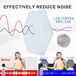 Isolation phonique panneau acoustique Studio de musique insonorisation Stickers muraux maison chambre enregistrement absorbant le bruit - Product Image 6