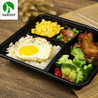 Emballage alimentaire japonais Bento, boîte à lunch classique à 5 compartiments, boîte à lunch Tiffin