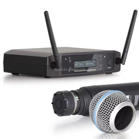 Microfono Wireless Professionale GLXD24 per YouTube, Microfono Inalambrico