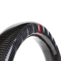 Nouveau volant en fibre de carbone véritable pour Dodge RAM 1500 2500 3500 4500 5500 2018-2024, volant plat 4 Runner