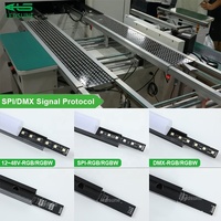Barre Pixel LED ODM Truss DMX/SPI RGB RGBW 12/24/36V Programmable pour Éclairage de Scène, Exposition et Plafond