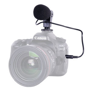 Microphone hautement omnidirectionnel stéréo de poche léger <span class=keywords><strong>et</strong></span> portable pour Smartphone DSLR caméras d'action diffusion en direct - Product Image 4