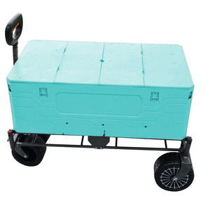 야외 캠핑용 초저소음 브러시리스 모터 휴대용 접이식 왜건 장바구니 - Product Image 4