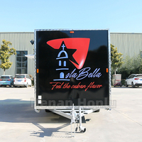 Concession Food Trailer Mobile Bbq Hot Dog Kiosque Crème Glacée Pizza Remorque Food Truck Avec Cuisine Complète À Vendre