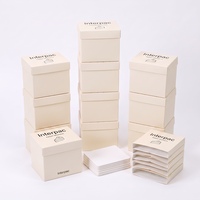 Kleine Bäckerei-Kuchenboxen mit Einlage, Individuelles Logo, Wiederverwendbare Tragbare Lebensmittelverpackung für Einzelhandel und Takeaway