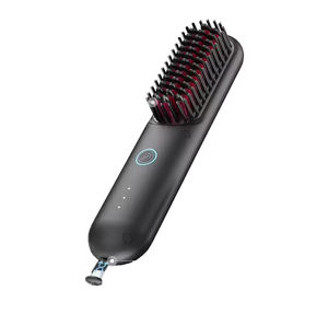 Lisseur de cheveux sans fil professionnel portable 2 en 1, mini peigne lisseur, prix bas, haute qualité, approvisionnement mixte - Product Image 6