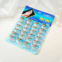 Nouvelles Faux Ongles de Salon Préfabriqués – 24 Pièces par Paquet – Capsules d'Ongles en Gel – Motif Marbre – Style Transparent