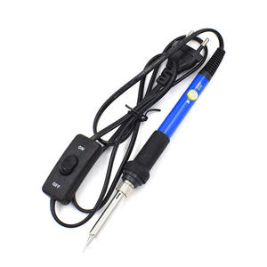 Europlug60w <span class=keywords><strong>Fer</strong></span> à <span class=keywords><strong>souder</strong></span> Température réglable interrupteur marche/arrêt <span class=keywords><strong>Fer</strong></span> à <span class=keywords><strong>souder</strong></span> station de reprise Mini poignée stylo à <span class=keywords><strong>souder</strong></span> - Product Image 1