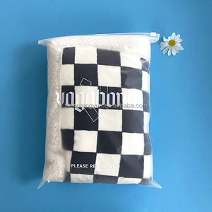 Hot Sale Custom Logo Impresso Biodegradável com Circle Ring Zipper Lock para Embalagem Swimwear e Vestuário - Product Image 4