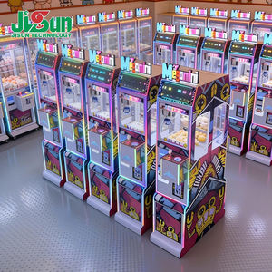 מכונת משחקי צבת קטנה מסחרית, מופעלת במטבעות, משומשת, ממתכת, לצעצועי בובות, סופר מיני, 110-240V, במחיר זול. - Product Image 1