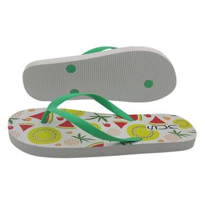 Wholesale Mixed Fruit Pattern Flip Flops Women Kawaii Watermelon Print Beach Sandals Green Strap Summer <b>Slippers</b> - Product Image 3